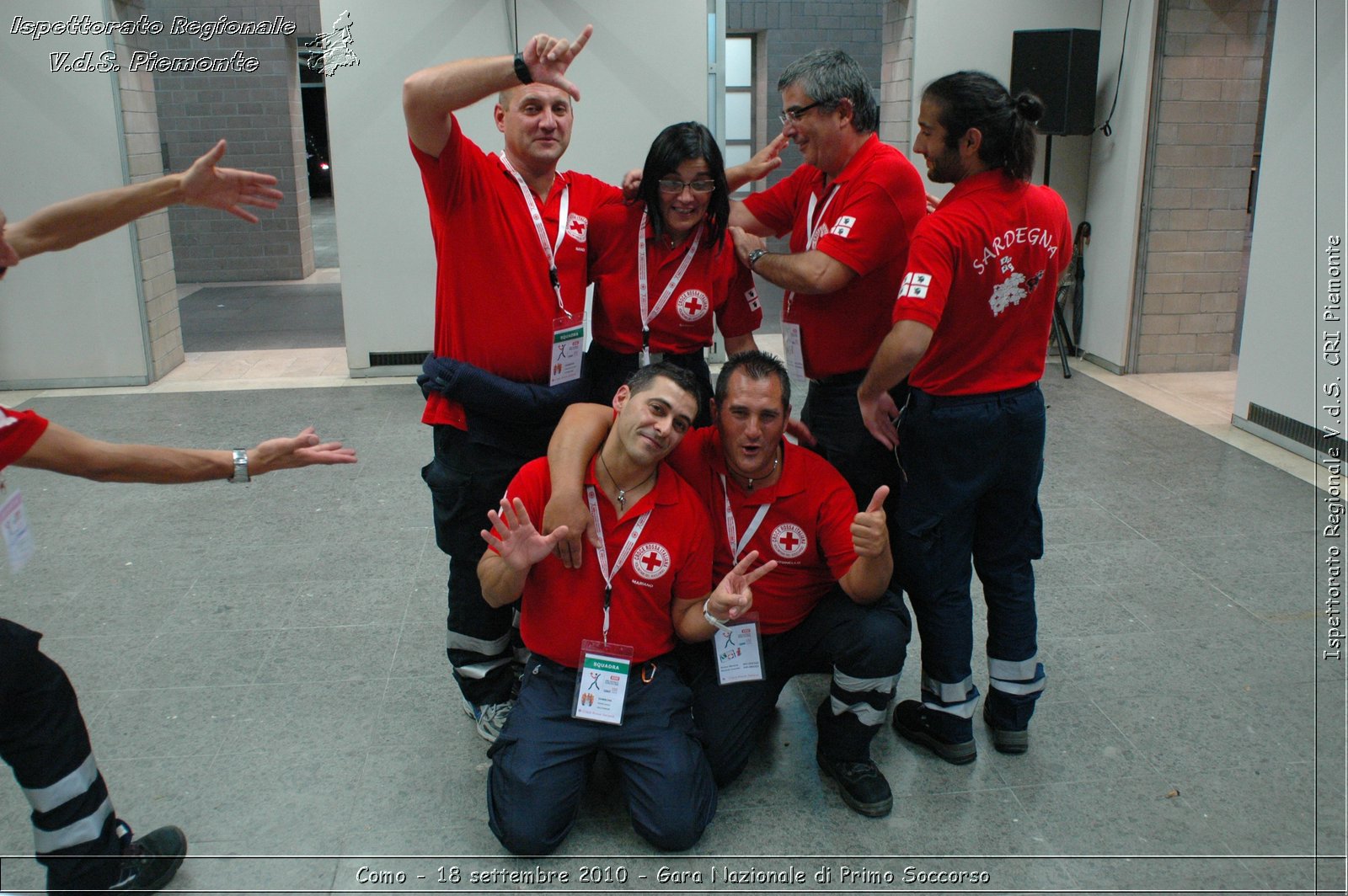 Como - 18 settembre 2010 - Gara Nazionale di Primo Soccorso -  Croce Rossa Italiana - Ispettorato Regionale Volontari del Soccorso Piemonte