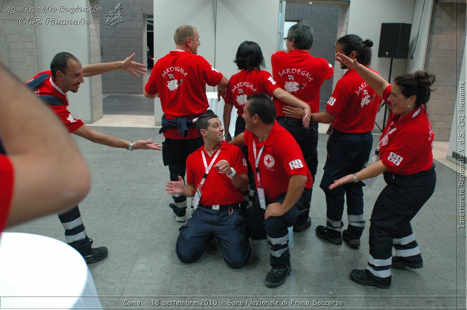 Como - 18 settembre 2010 - Gara Nazionale di Primo Soccorso -  Croce Rossa Italiana - Ispettorato Regionale Volontari del Soccorso Piemonte