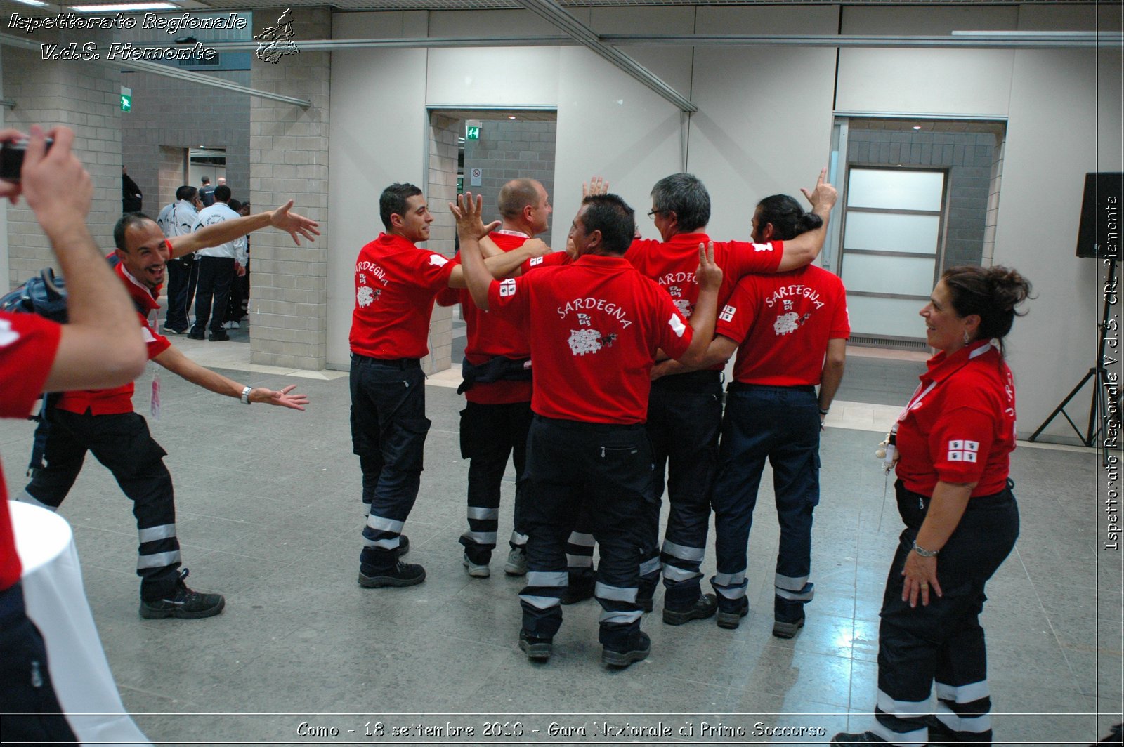 Como - 18 settembre 2010 - Gara Nazionale di Primo Soccorso -  Croce Rossa Italiana - Ispettorato Regionale Volontari del Soccorso Piemonte