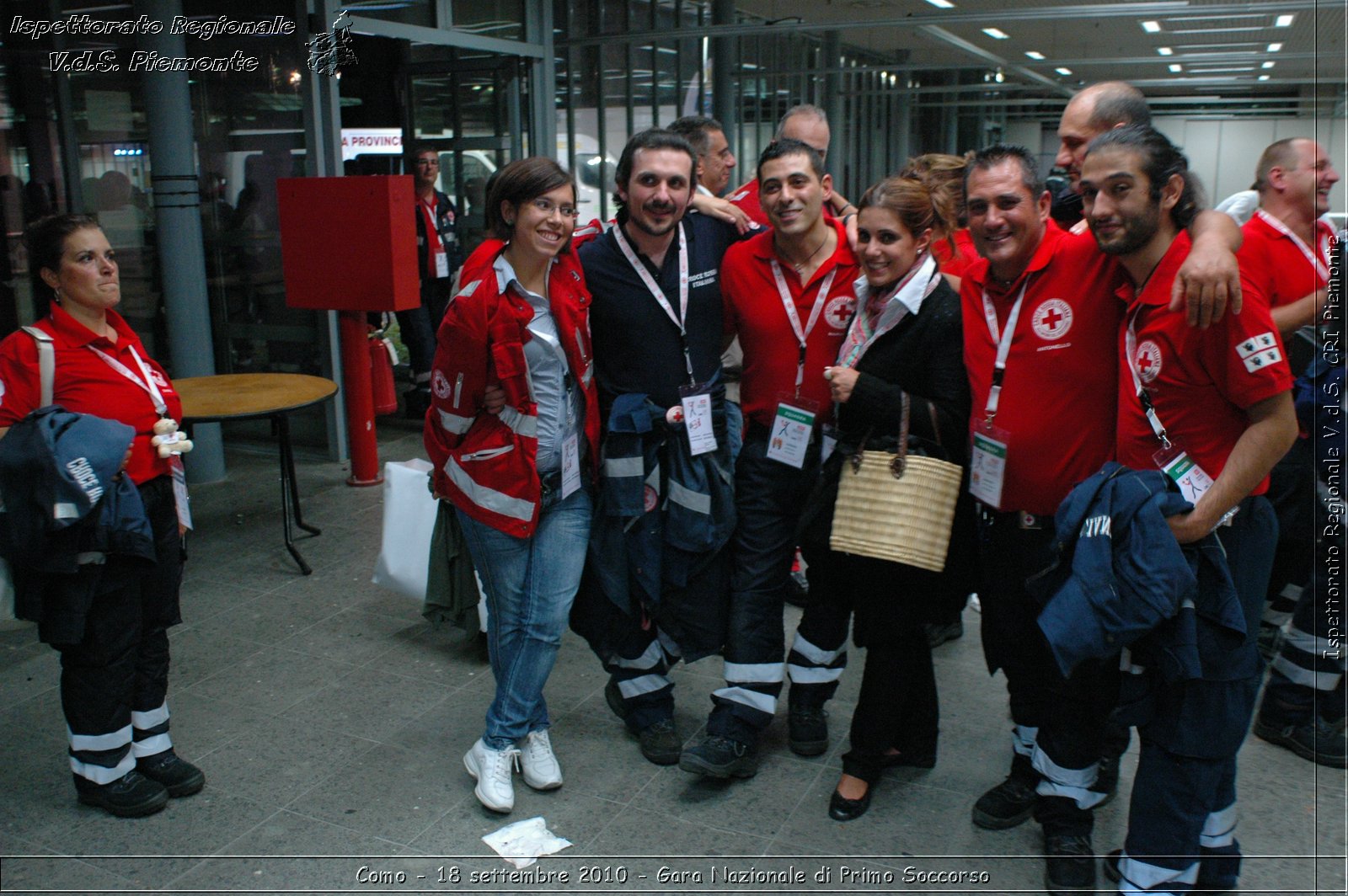 Como - 18 settembre 2010 - Gara Nazionale di Primo Soccorso -  Croce Rossa Italiana - Ispettorato Regionale Volontari del Soccorso Piemonte