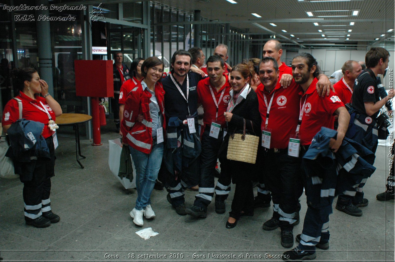 Como - 18 settembre 2010 - Gara Nazionale di Primo Soccorso -  Croce Rossa Italiana - Ispettorato Regionale Volontari del Soccorso Piemonte