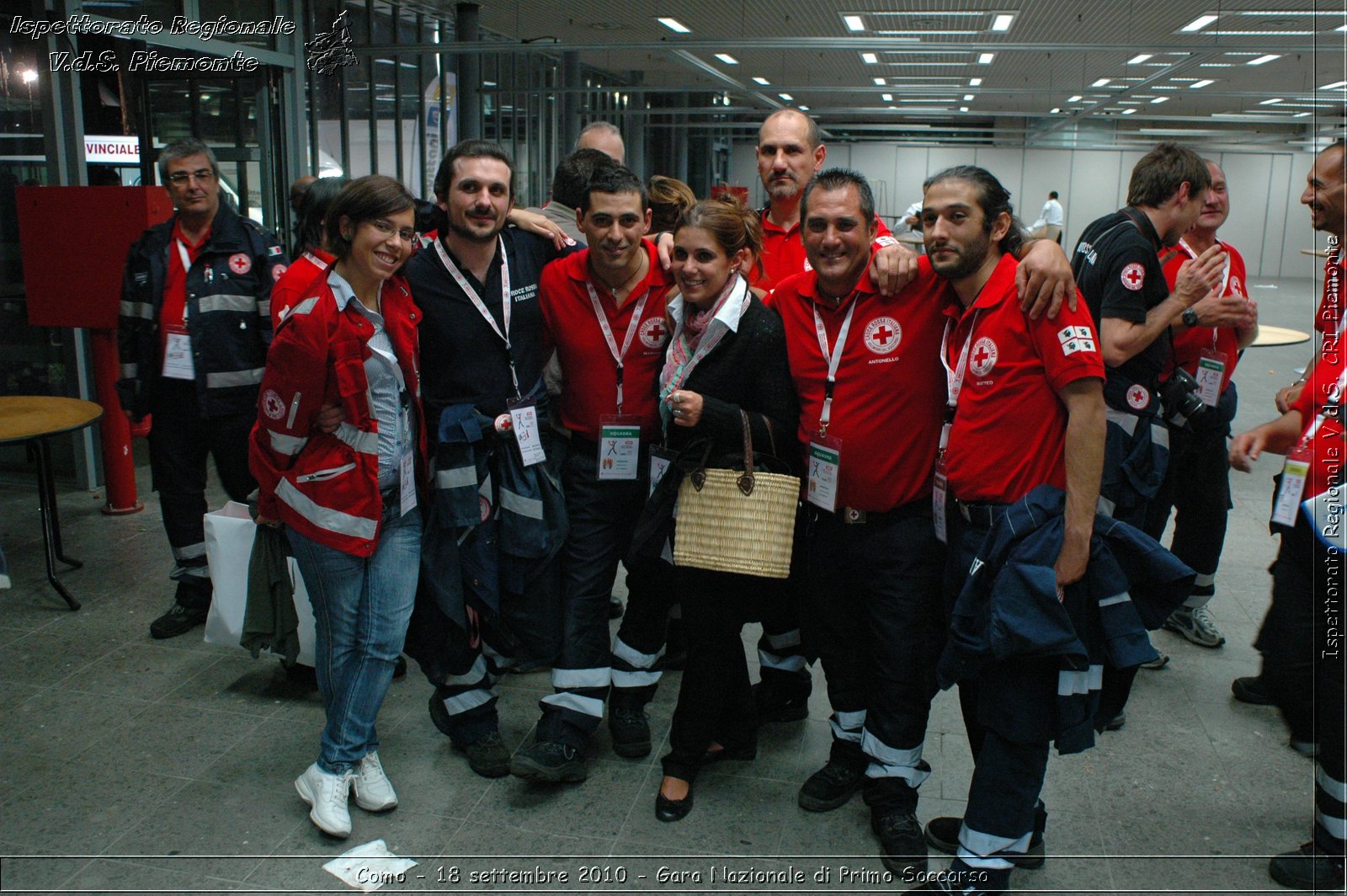 Como - 18 settembre 2010 - Gara Nazionale di Primo Soccorso -  Croce Rossa Italiana - Ispettorato Regionale Volontari del Soccorso Piemonte