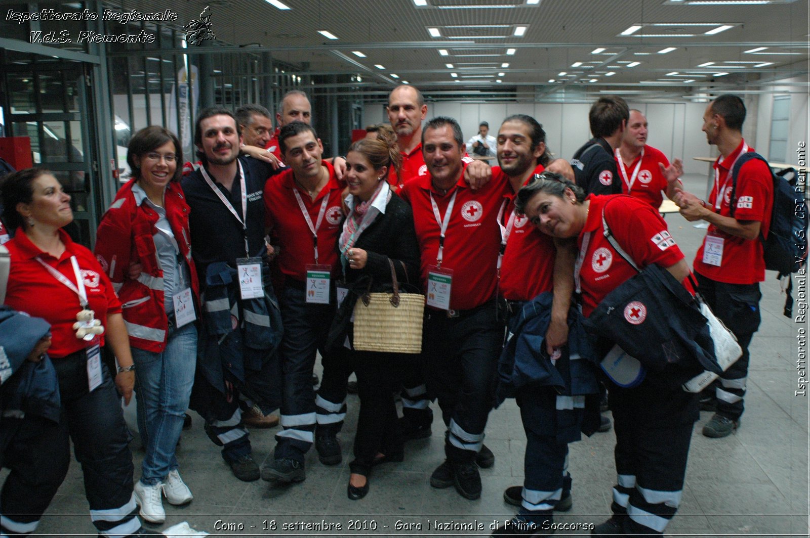 Como - 18 settembre 2010 - Gara Nazionale di Primo Soccorso -  Croce Rossa Italiana - Ispettorato Regionale Volontari del Soccorso Piemonte