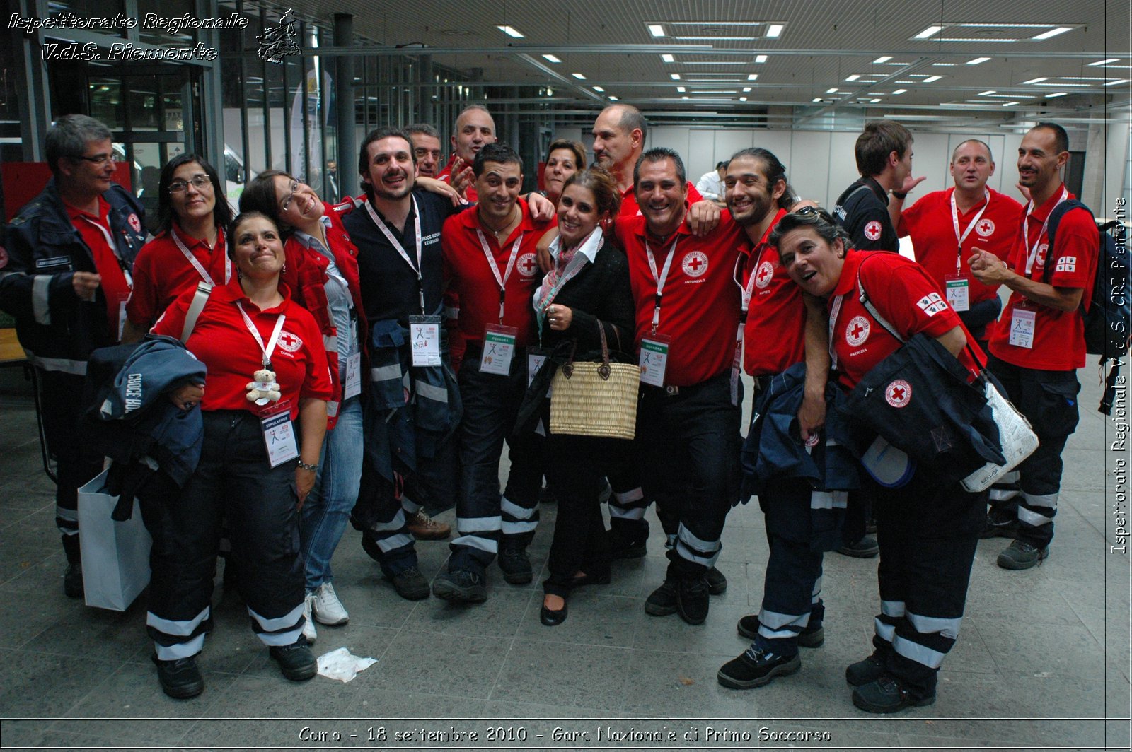 Como - 18 settembre 2010 - Gara Nazionale di Primo Soccorso -  Croce Rossa Italiana - Ispettorato Regionale Volontari del Soccorso Piemonte