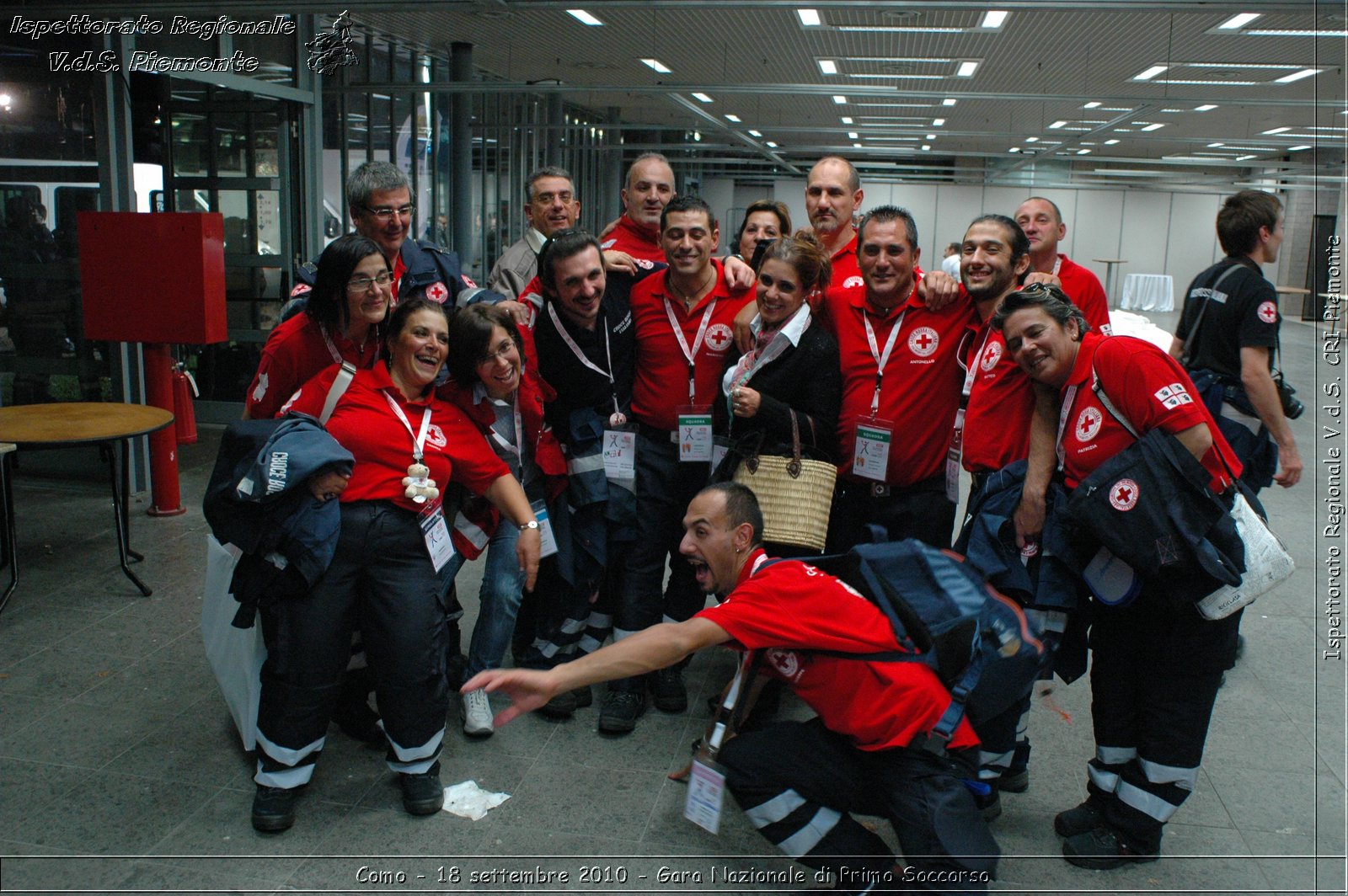 Como - 18 settembre 2010 - Gara Nazionale di Primo Soccorso -  Croce Rossa Italiana - Ispettorato Regionale Volontari del Soccorso Piemonte