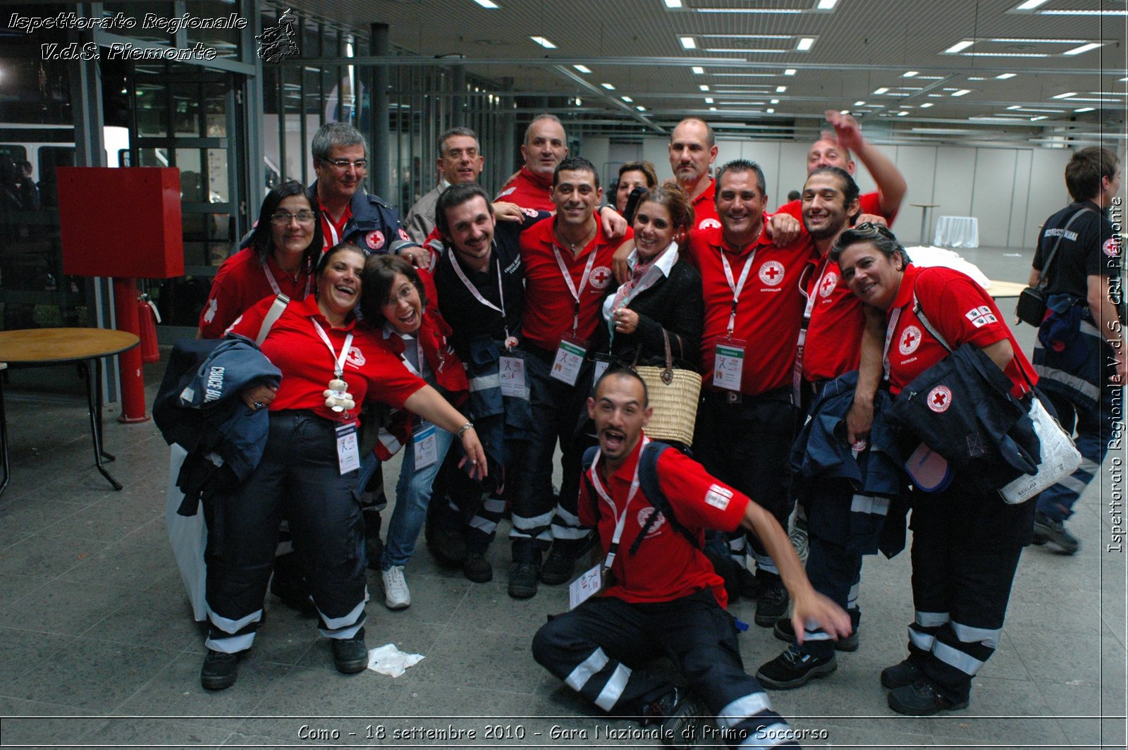 Como - 18 settembre 2010 - Gara Nazionale di Primo Soccorso -  Croce Rossa Italiana - Ispettorato Regionale Volontari del Soccorso Piemonte