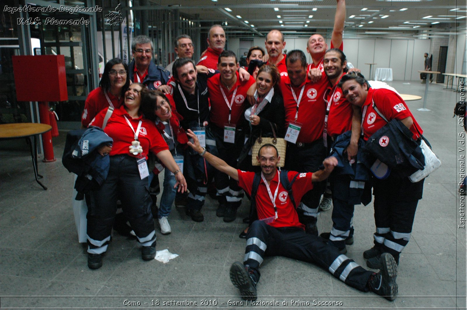 Como - 18 settembre 2010 - Gara Nazionale di Primo Soccorso -  Croce Rossa Italiana - Ispettorato Regionale Volontari del Soccorso Piemonte