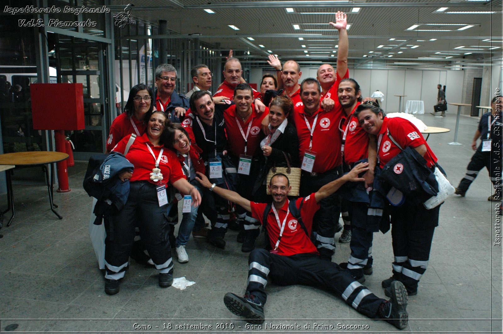 Como - 18 settembre 2010 - Gara Nazionale di Primo Soccorso -  Croce Rossa Italiana - Ispettorato Regionale Volontari del Soccorso Piemonte