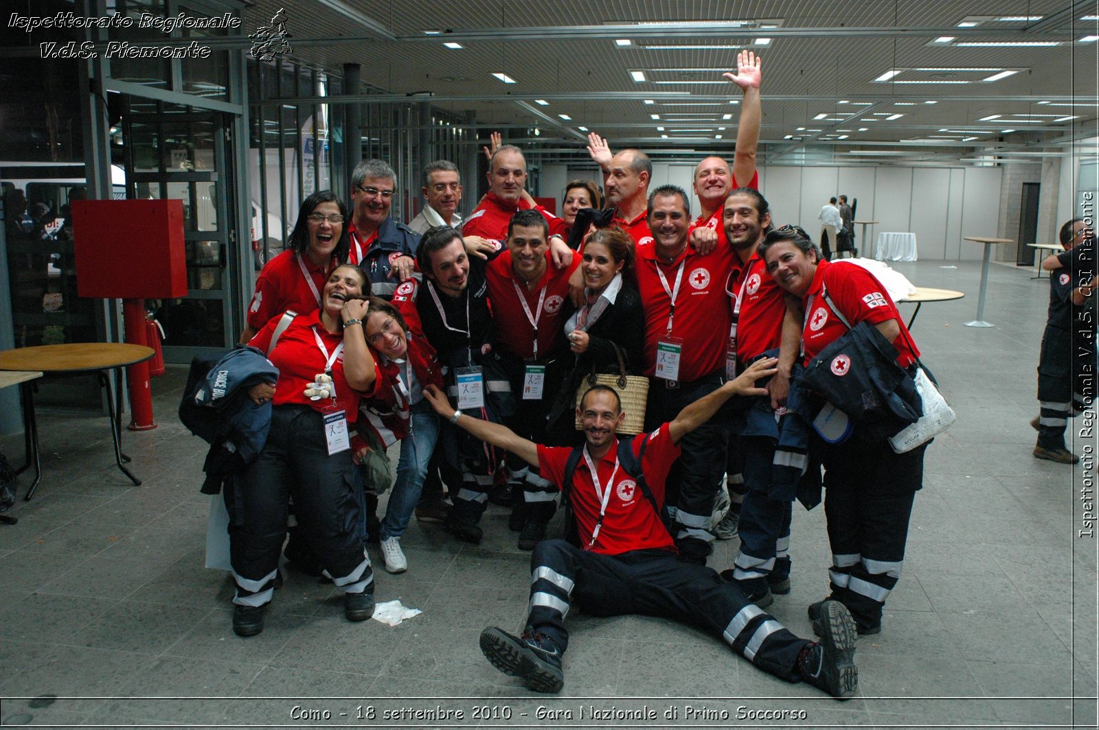 Como - 18 settembre 2010 - Gara Nazionale di Primo Soccorso -  Croce Rossa Italiana - Ispettorato Regionale Volontari del Soccorso Piemonte