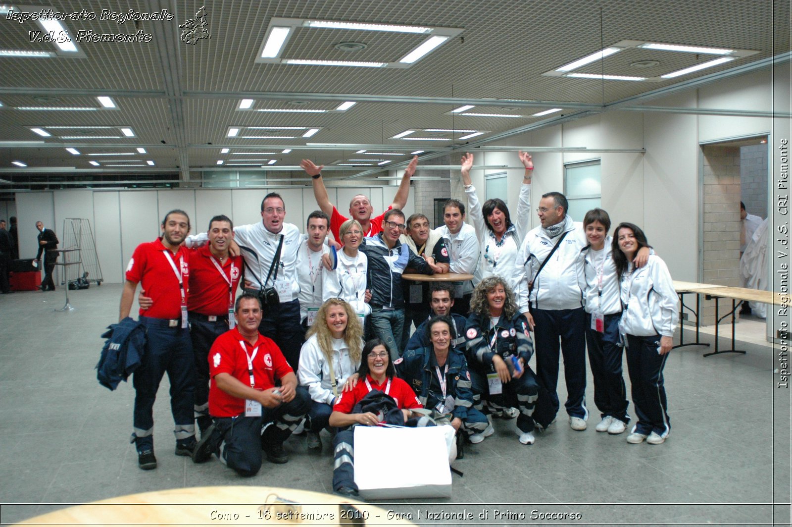 Como - 18 settembre 2010 - Gara Nazionale di Primo Soccorso -  Croce Rossa Italiana - Ispettorato Regionale Volontari del Soccorso Piemonte