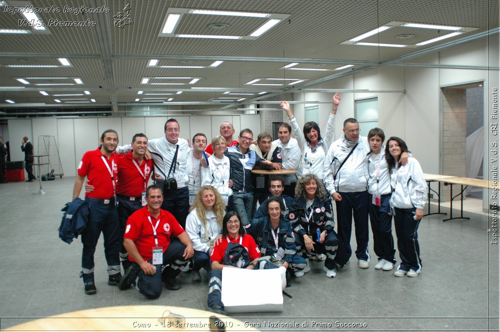 Como - 18 settembre 2010 - Gara Nazionale di Primo Soccorso -  Croce Rossa Italiana - Ispettorato Regionale Volontari del Soccorso Piemonte