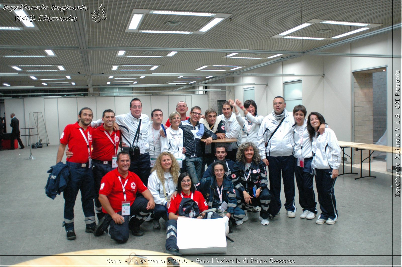 Como - 18 settembre 2010 - Gara Nazionale di Primo Soccorso -  Croce Rossa Italiana - Ispettorato Regionale Volontari del Soccorso Piemonte