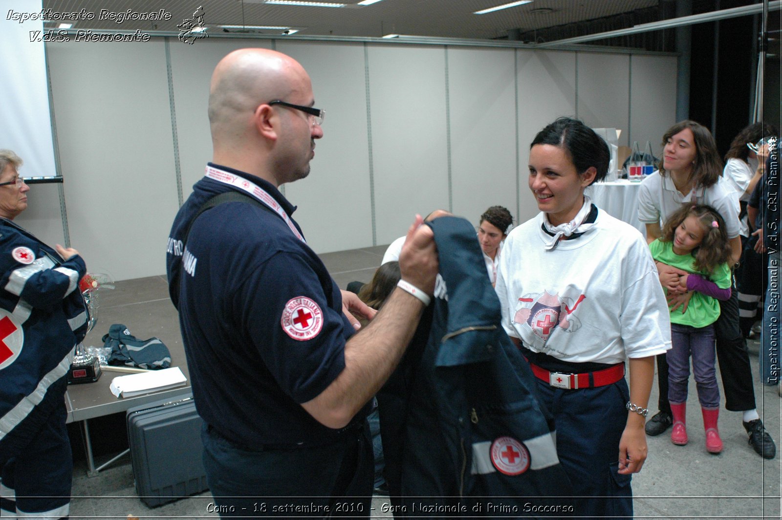 Como - 18 settembre 2010 - Gara Nazionale di Primo Soccorso -  Croce Rossa Italiana - Ispettorato Regionale Volontari del Soccorso Piemonte