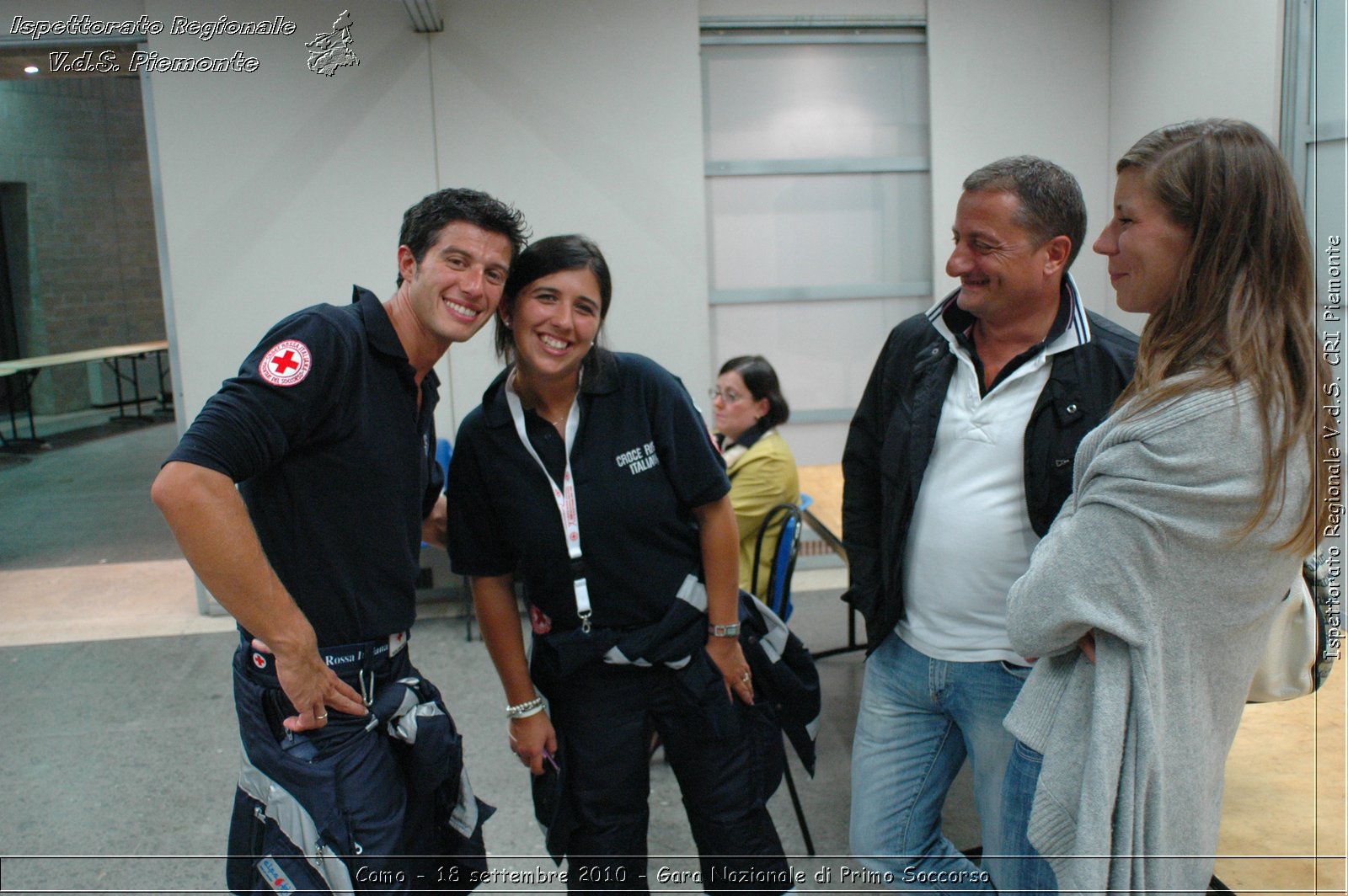 Como - 18 settembre 2010 - Gara Nazionale di Primo Soccorso -  Croce Rossa Italiana - Ispettorato Regionale Volontari del Soccorso Piemonte