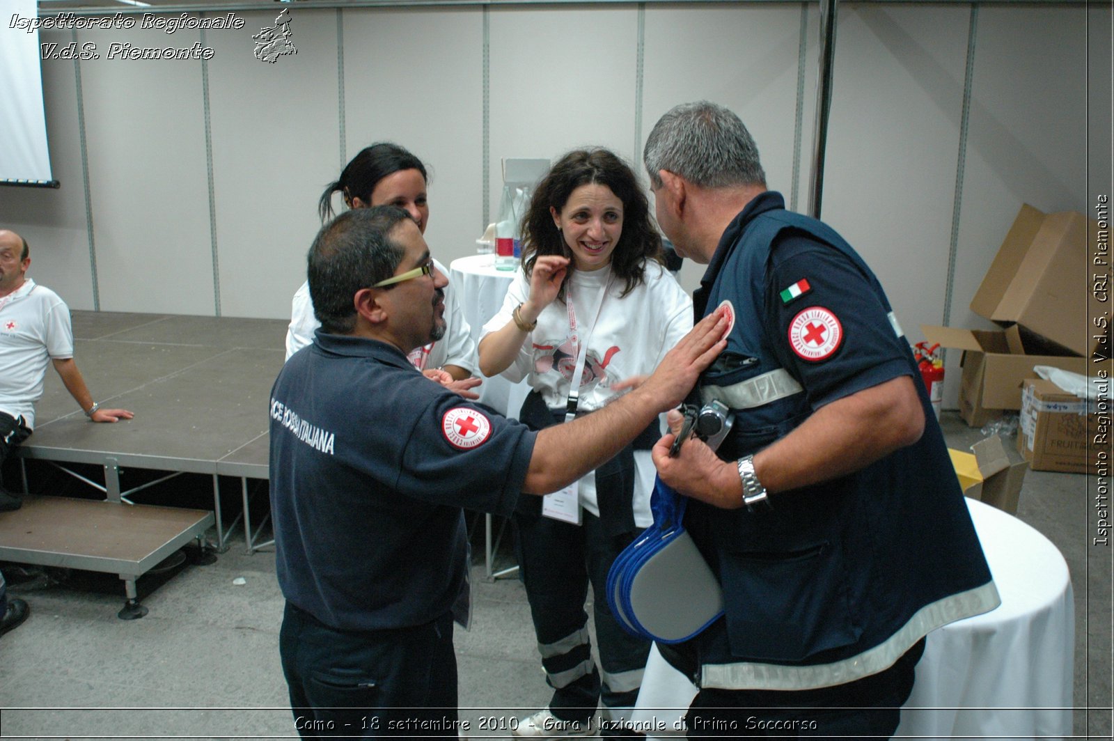 Como - 18 settembre 2010 - Gara Nazionale di Primo Soccorso -  Croce Rossa Italiana - Ispettorato Regionale Volontari del Soccorso Piemonte