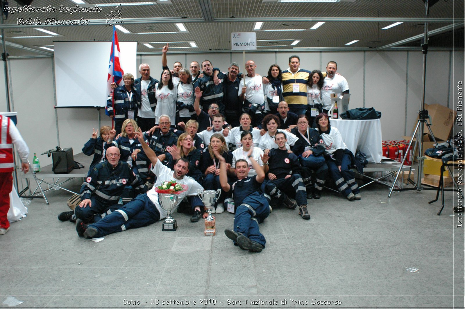 Como - 18 settembre 2010 - Gara Nazionale di Primo Soccorso -  Croce Rossa Italiana - Ispettorato Regionale Volontari del Soccorso Piemonte