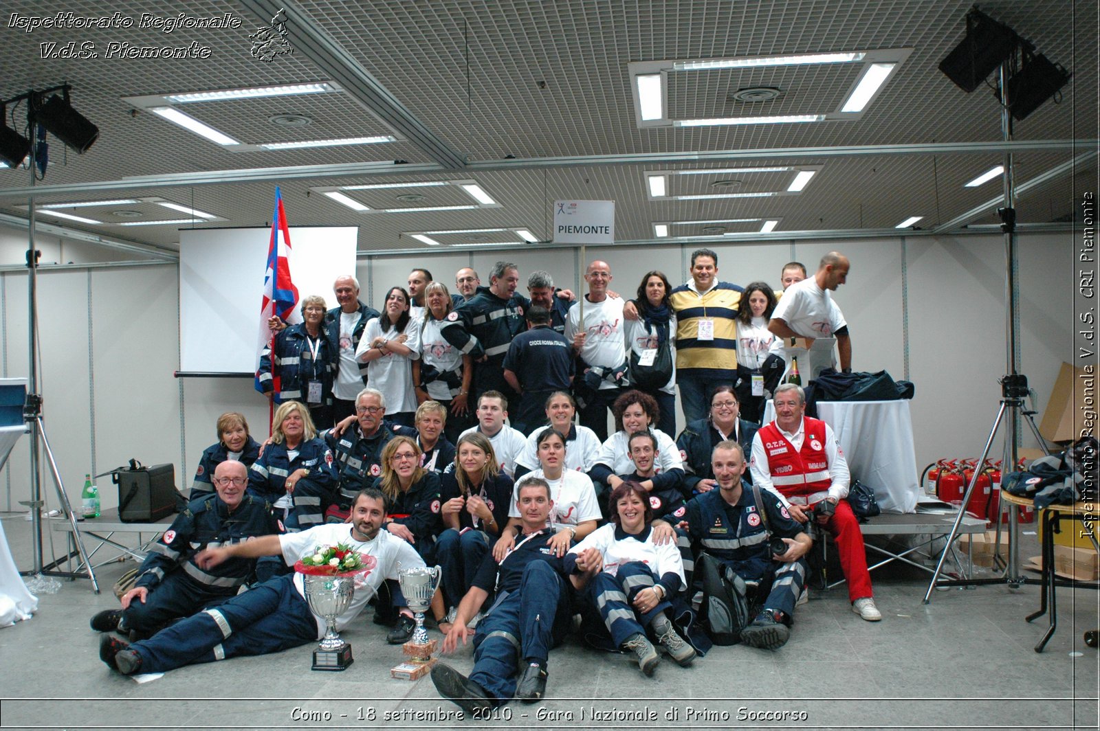 Como - 18 settembre 2010 - Gara Nazionale di Primo Soccorso -  Croce Rossa Italiana - Ispettorato Regionale Volontari del Soccorso Piemonte