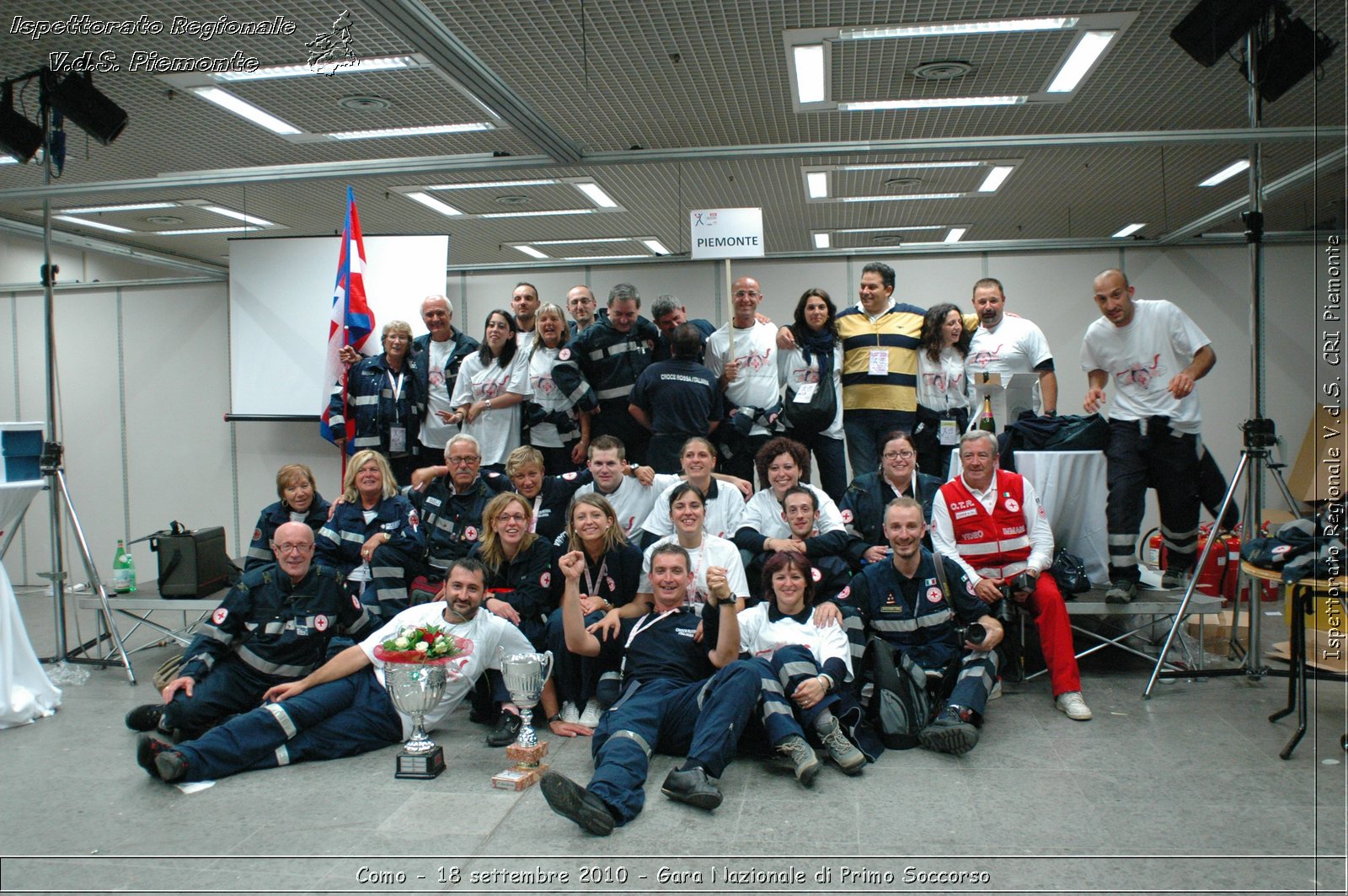 Como - 18 settembre 2010 - Gara Nazionale di Primo Soccorso -  Croce Rossa Italiana - Ispettorato Regionale Volontari del Soccorso Piemonte