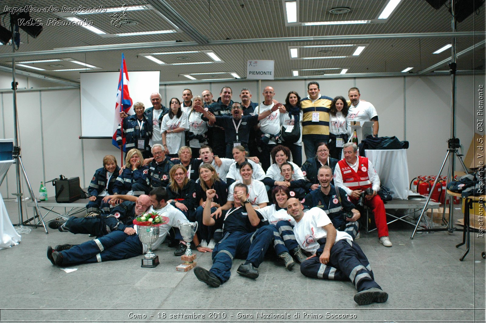 Como - 18 settembre 2010 - Gara Nazionale di Primo Soccorso -  Croce Rossa Italiana - Ispettorato Regionale Volontari del Soccorso Piemonte