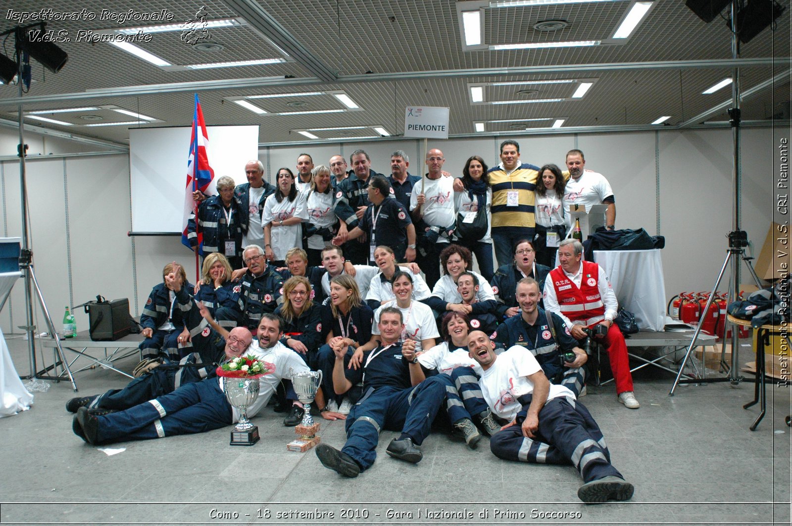 Como - 18 settembre 2010 - Gara Nazionale di Primo Soccorso -  Croce Rossa Italiana - Ispettorato Regionale Volontari del Soccorso Piemonte