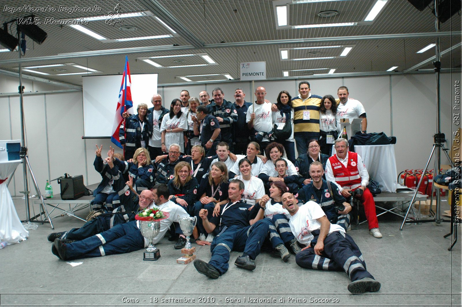 Como - 18 settembre 2010 - Gara Nazionale di Primo Soccorso -  Croce Rossa Italiana - Ispettorato Regionale Volontari del Soccorso Piemonte