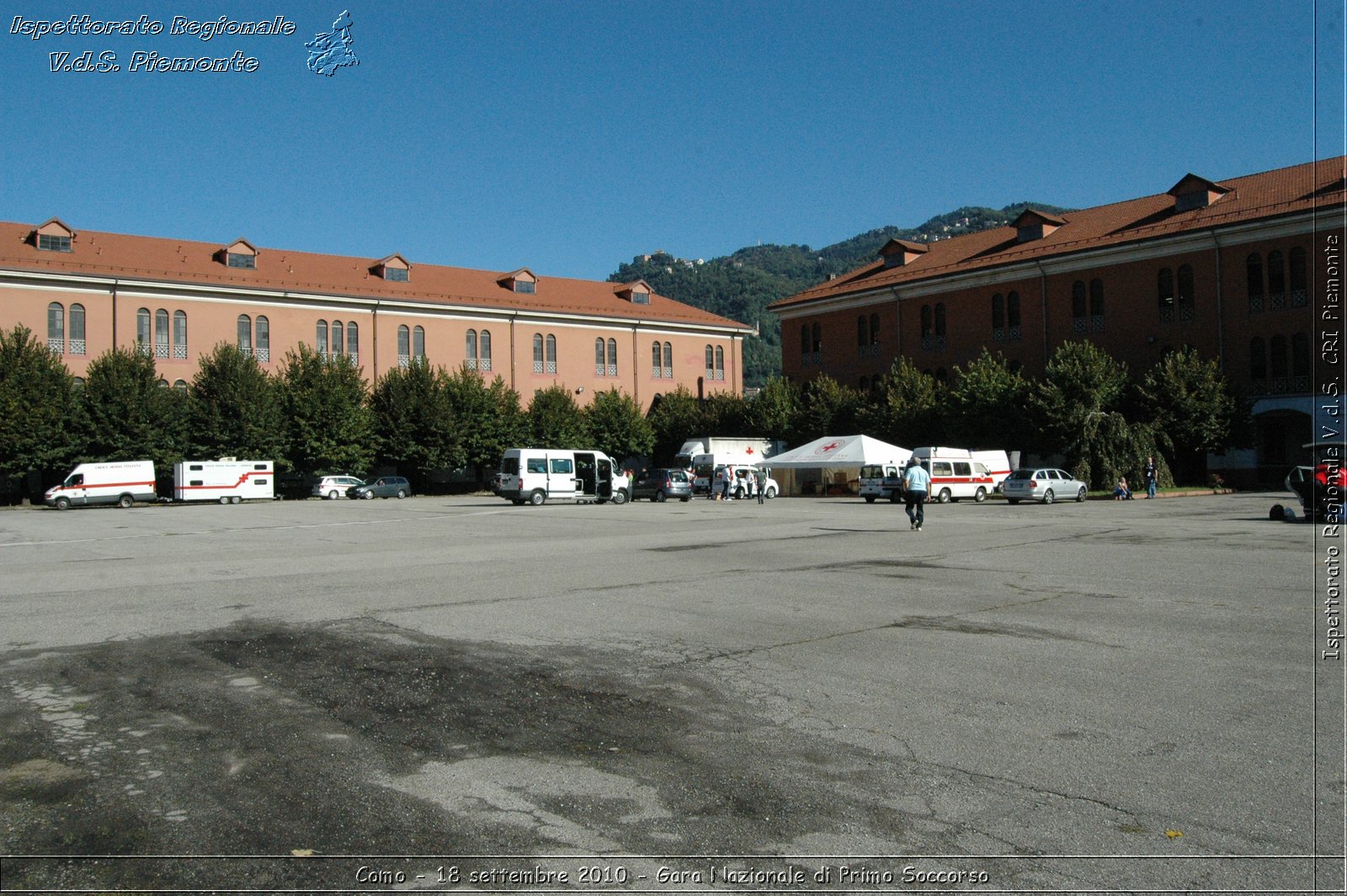 Como - 18 settembre 2010 - Gara Nazionale di Primo Soccorso -  Croce Rossa Italiana - Ispettorato Regionale Volontari del Soccorso Piemonte