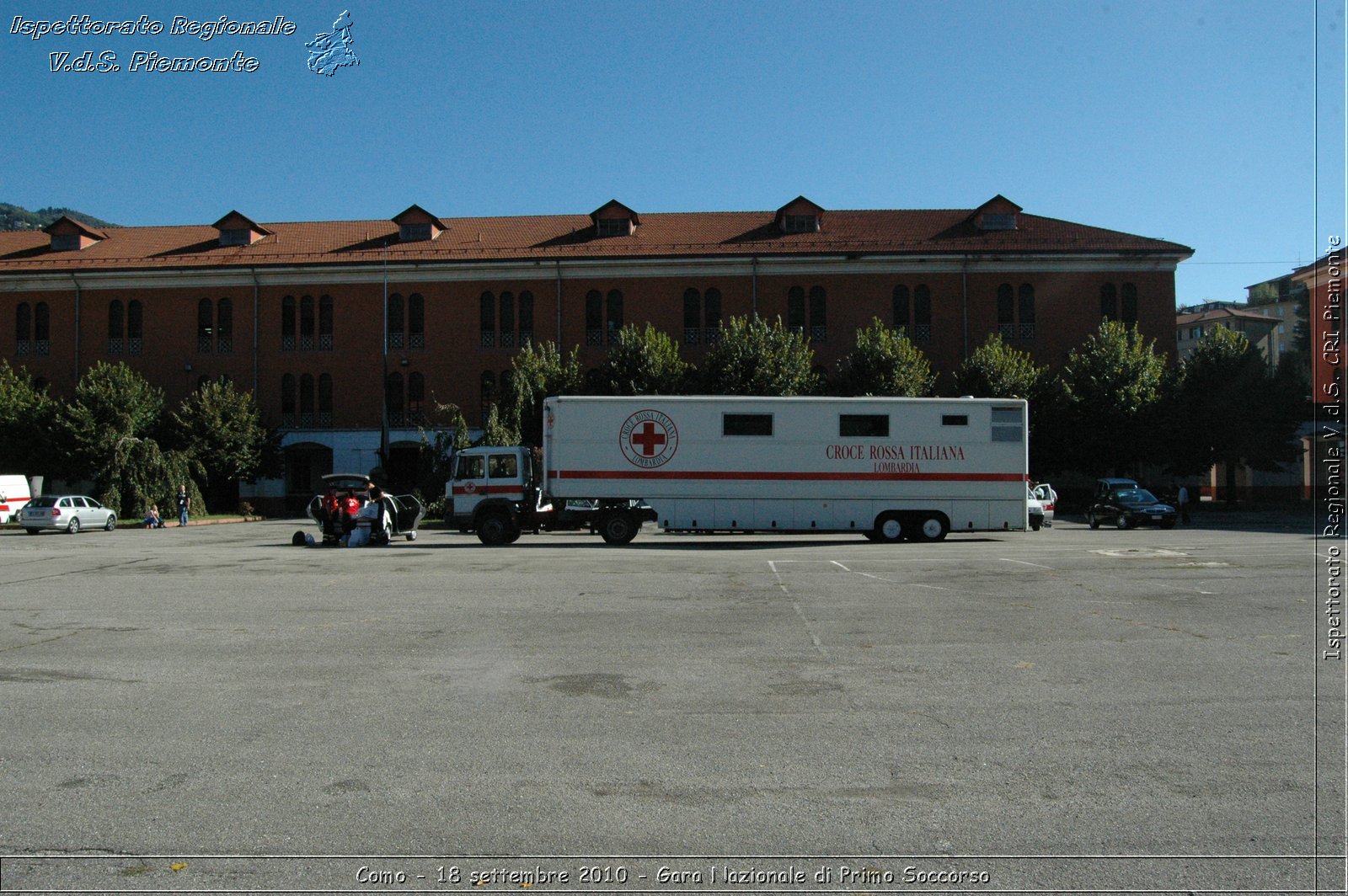 Como - 18 settembre 2010 - Gara Nazionale di Primo Soccorso -  Croce Rossa Italiana - Ispettorato Regionale Volontari del Soccorso Piemonte