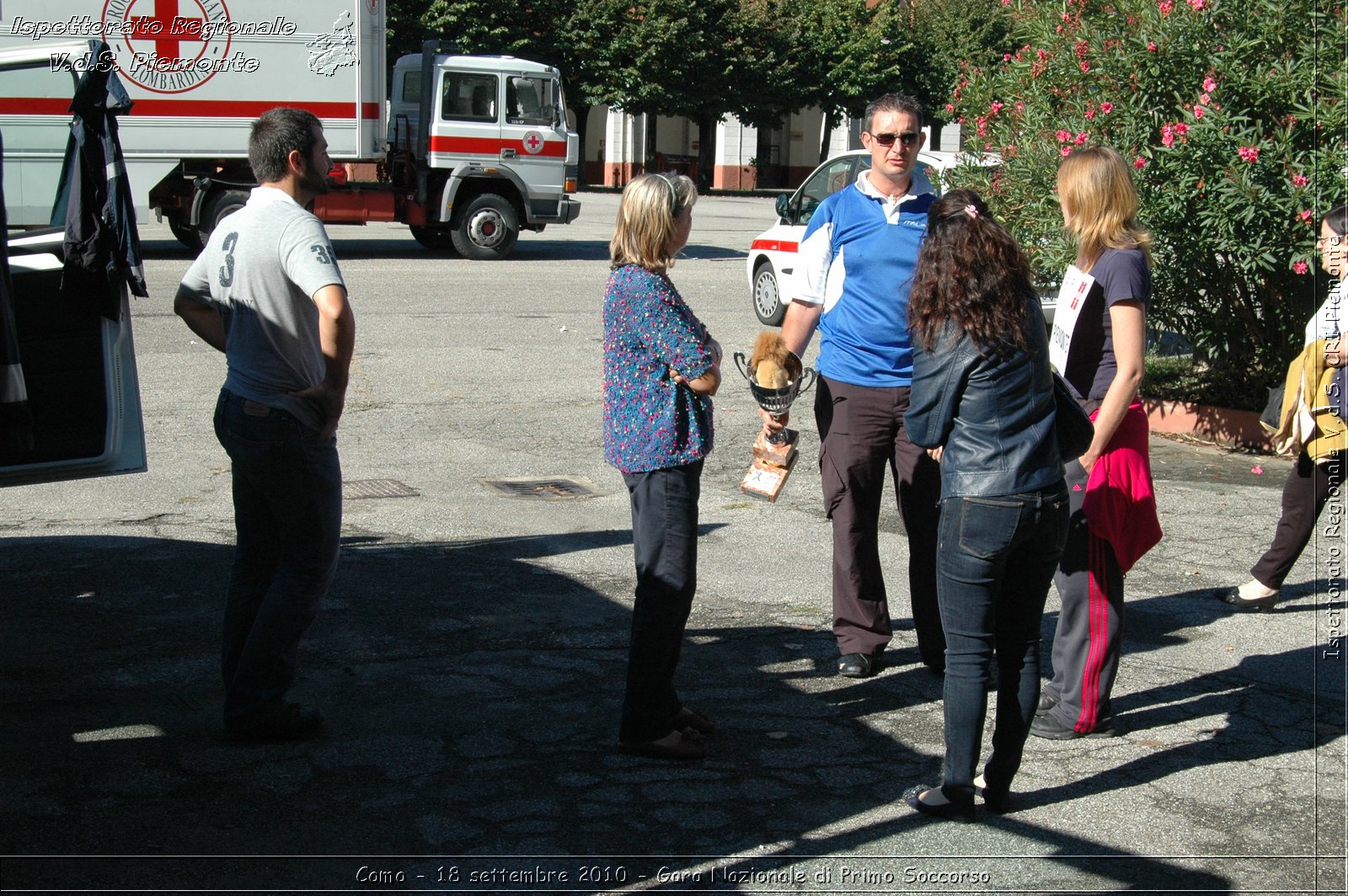 Como - 18 settembre 2010 - Gara Nazionale di Primo Soccorso -  Croce Rossa Italiana - Ispettorato Regionale Volontari del Soccorso Piemonte