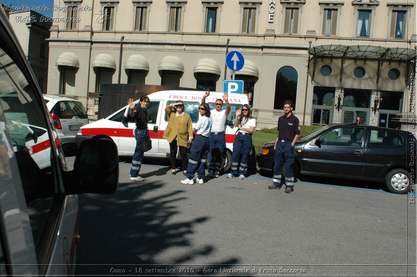 Como - 18 settembre 2010 - Gara Nazionale di Primo Soccorso -  Croce Rossa Italiana - Ispettorato Regionale Volontari del Soccorso Piemonte