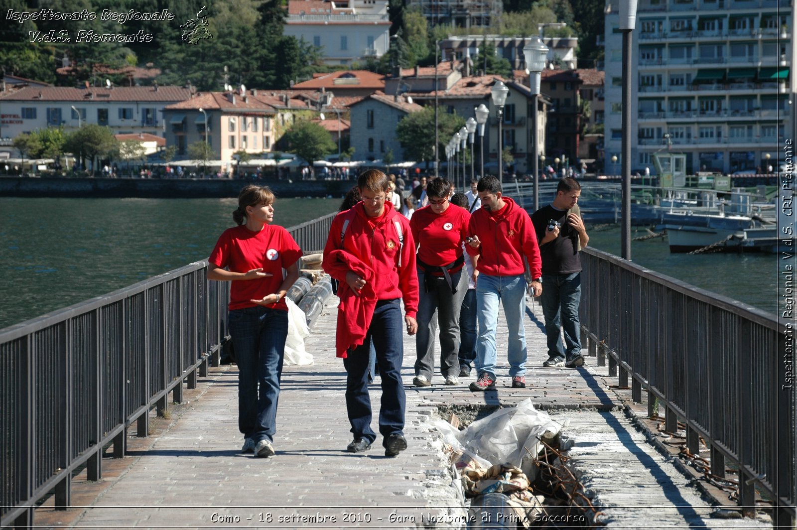 Como - 18 settembre 2010 - Gara Nazionale di Primo Soccorso -  Croce Rossa Italiana - Ispettorato Regionale Volontari del Soccorso Piemonte