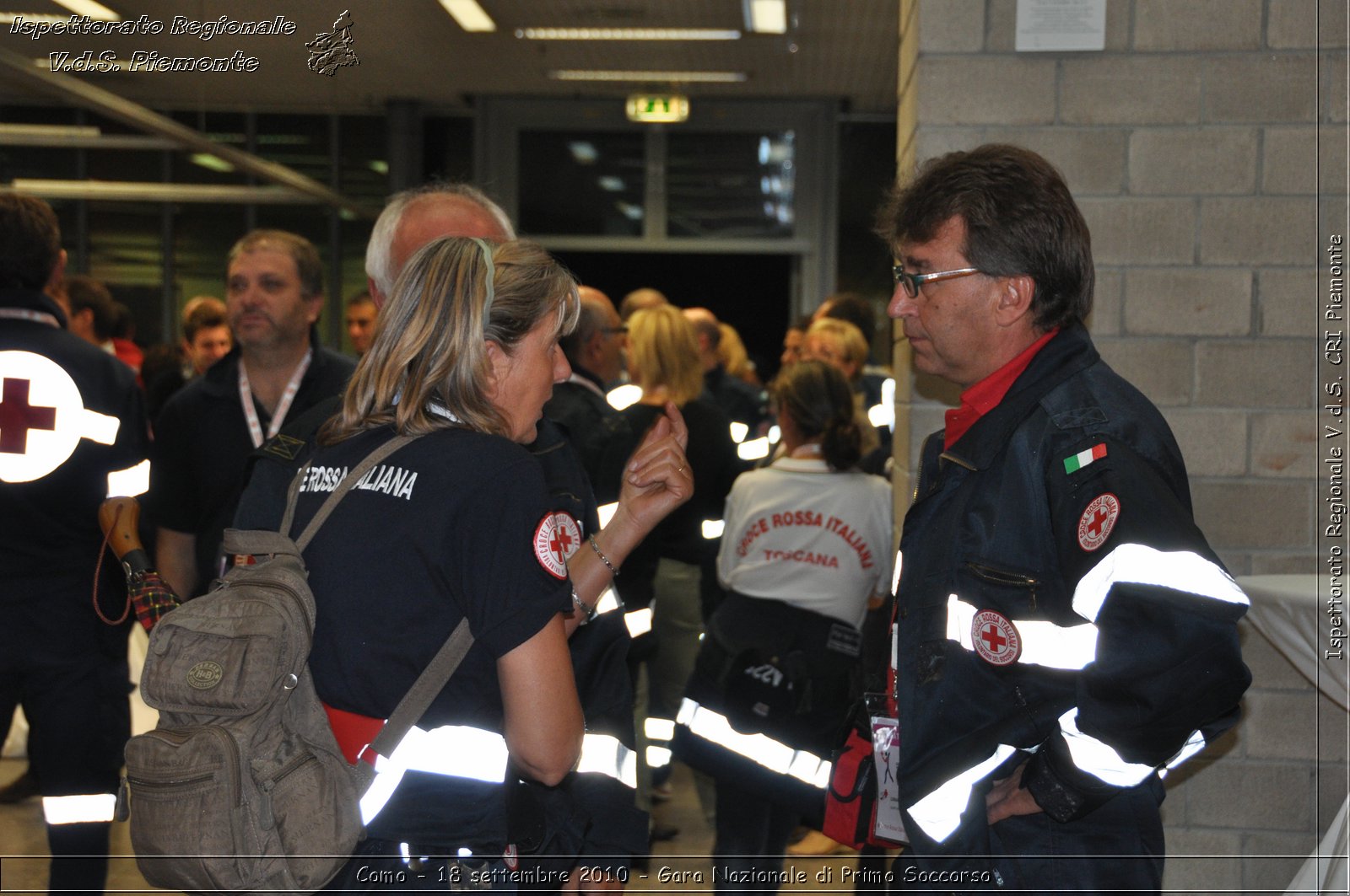 Como - 18 settembre 2010 - Gara Nazionale di Primo Soccorso -  Croce Rossa Italiana - Ispettorato Regionale Volontari del Soccorso Piemonte