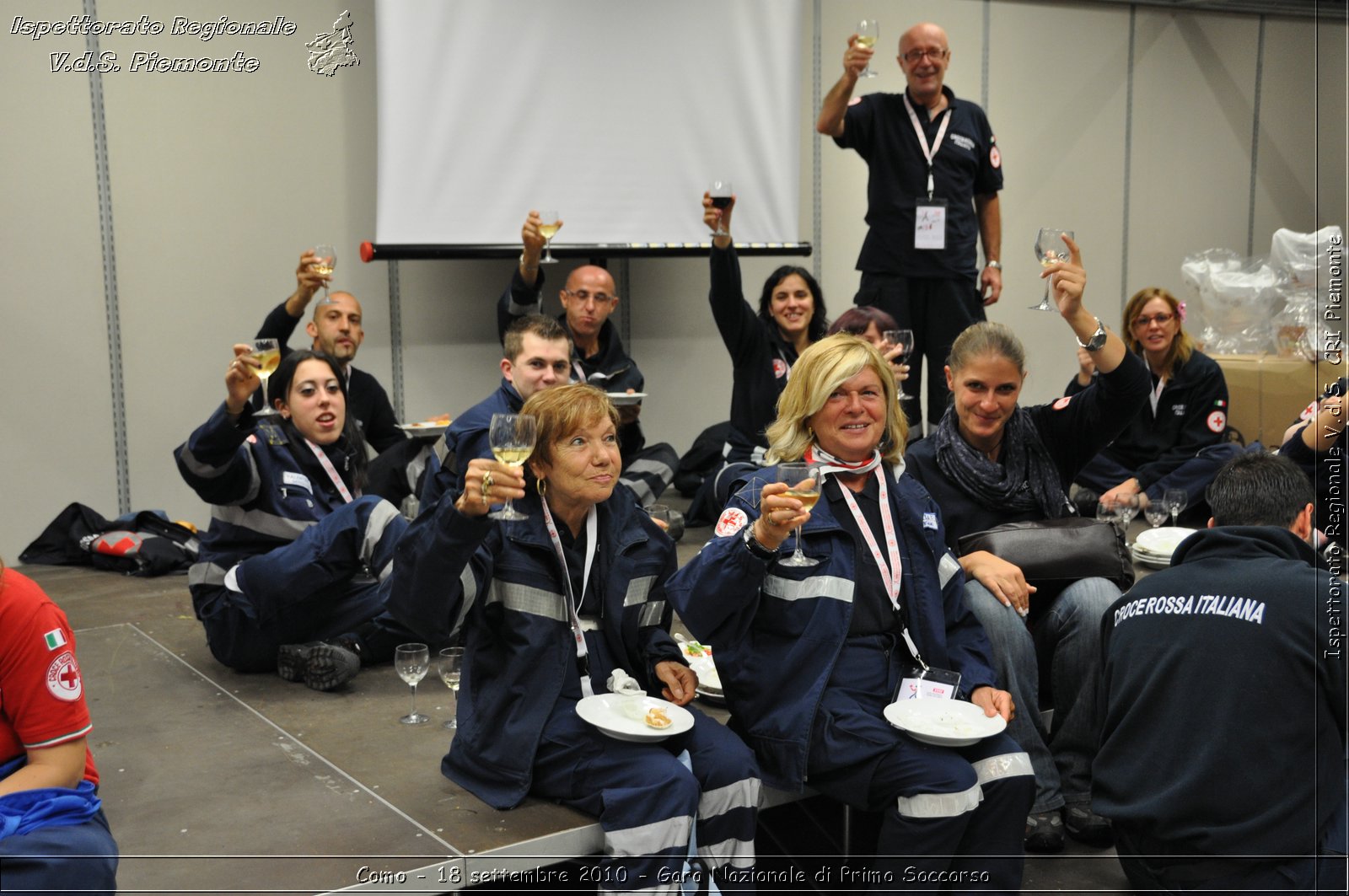 Como - 18 settembre 2010 - Gara Nazionale di Primo Soccorso -  Croce Rossa Italiana - Ispettorato Regionale Volontari del Soccorso Piemonte