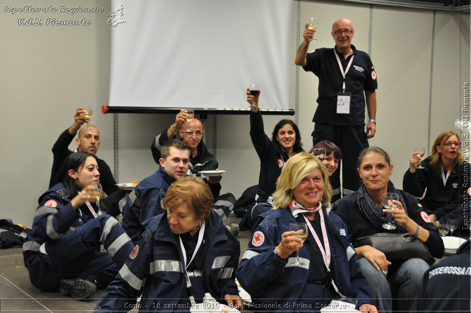 Como - 18 settembre 2010 - Gara Nazionale di Primo Soccorso -  Croce Rossa Italiana - Ispettorato Regionale Volontari del Soccorso Piemonte