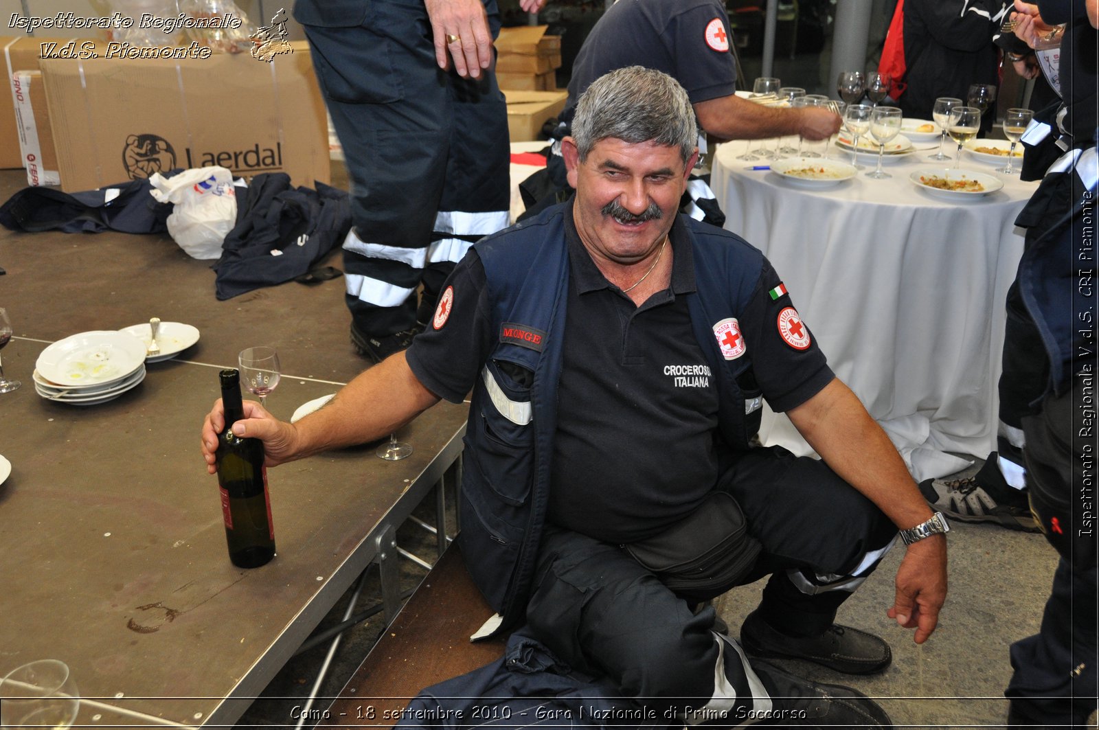 Como - 18 settembre 2010 - Gara Nazionale di Primo Soccorso -  Croce Rossa Italiana - Ispettorato Regionale Volontari del Soccorso Piemonte