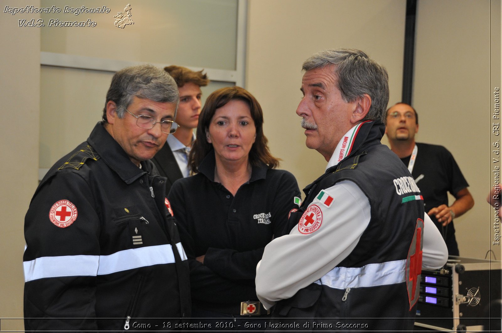 Como - 18 settembre 2010 - Gara Nazionale di Primo Soccorso -  Croce Rossa Italiana - Ispettorato Regionale Volontari del Soccorso Piemonte