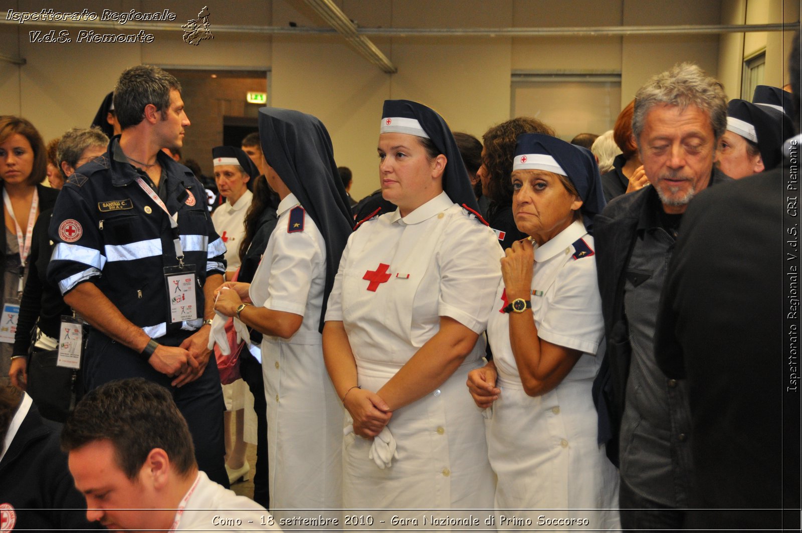 Como - 18 settembre 2010 - Gara Nazionale di Primo Soccorso -  Croce Rossa Italiana - Ispettorato Regionale Volontari del Soccorso Piemonte