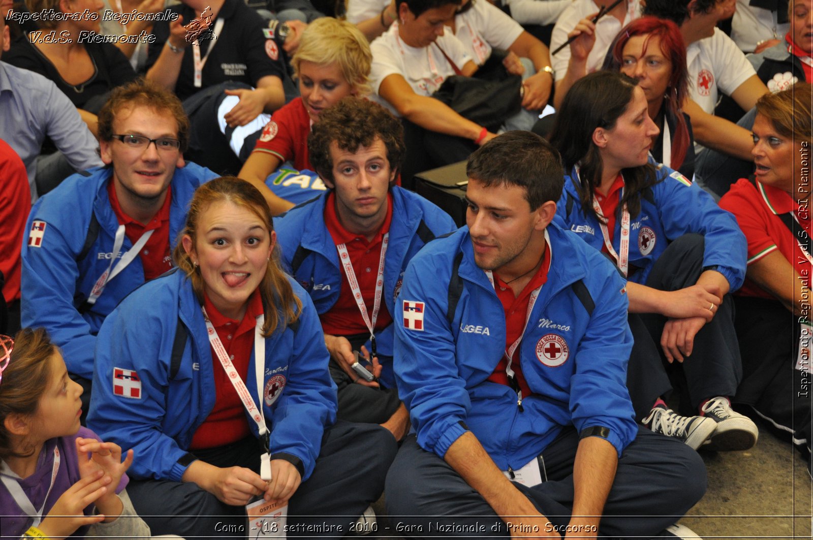 Como - 18 settembre 2010 - Gara Nazionale di Primo Soccorso -  Croce Rossa Italiana - Ispettorato Regionale Volontari del Soccorso Piemonte