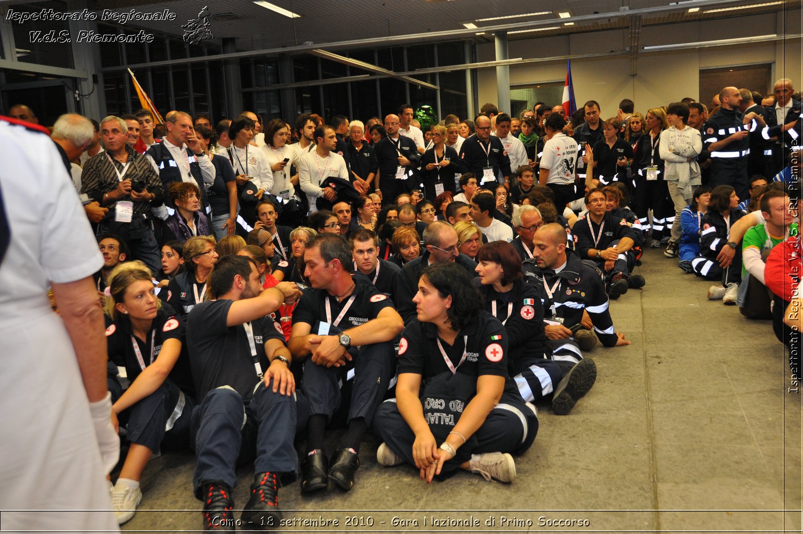 Como - 18 settembre 2010 - Gara Nazionale di Primo Soccorso -  Croce Rossa Italiana - Ispettorato Regionale Volontari del Soccorso Piemonte