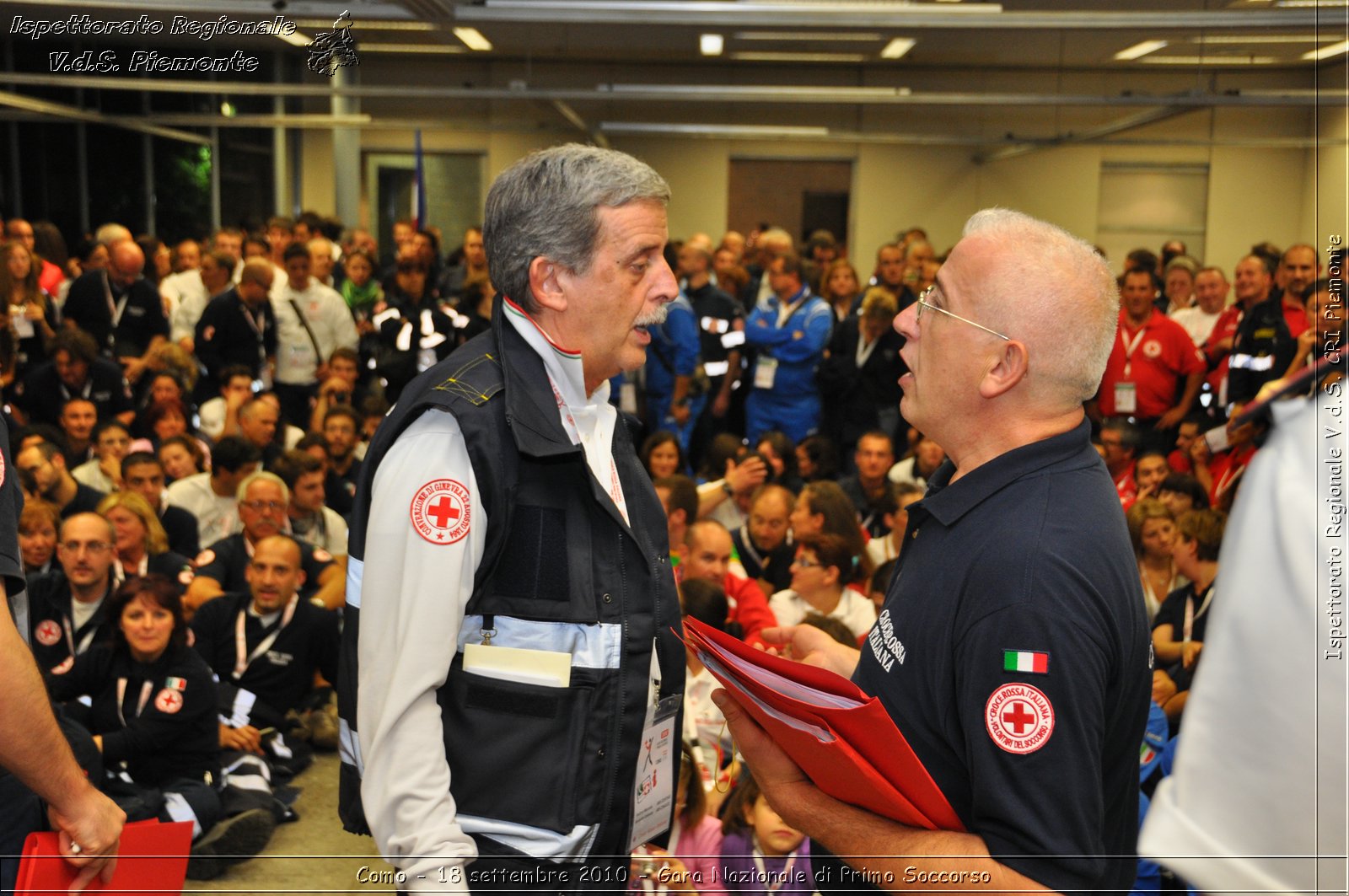 Como - 18 settembre 2010 - Gara Nazionale di Primo Soccorso -  Croce Rossa Italiana - Ispettorato Regionale Volontari del Soccorso Piemonte