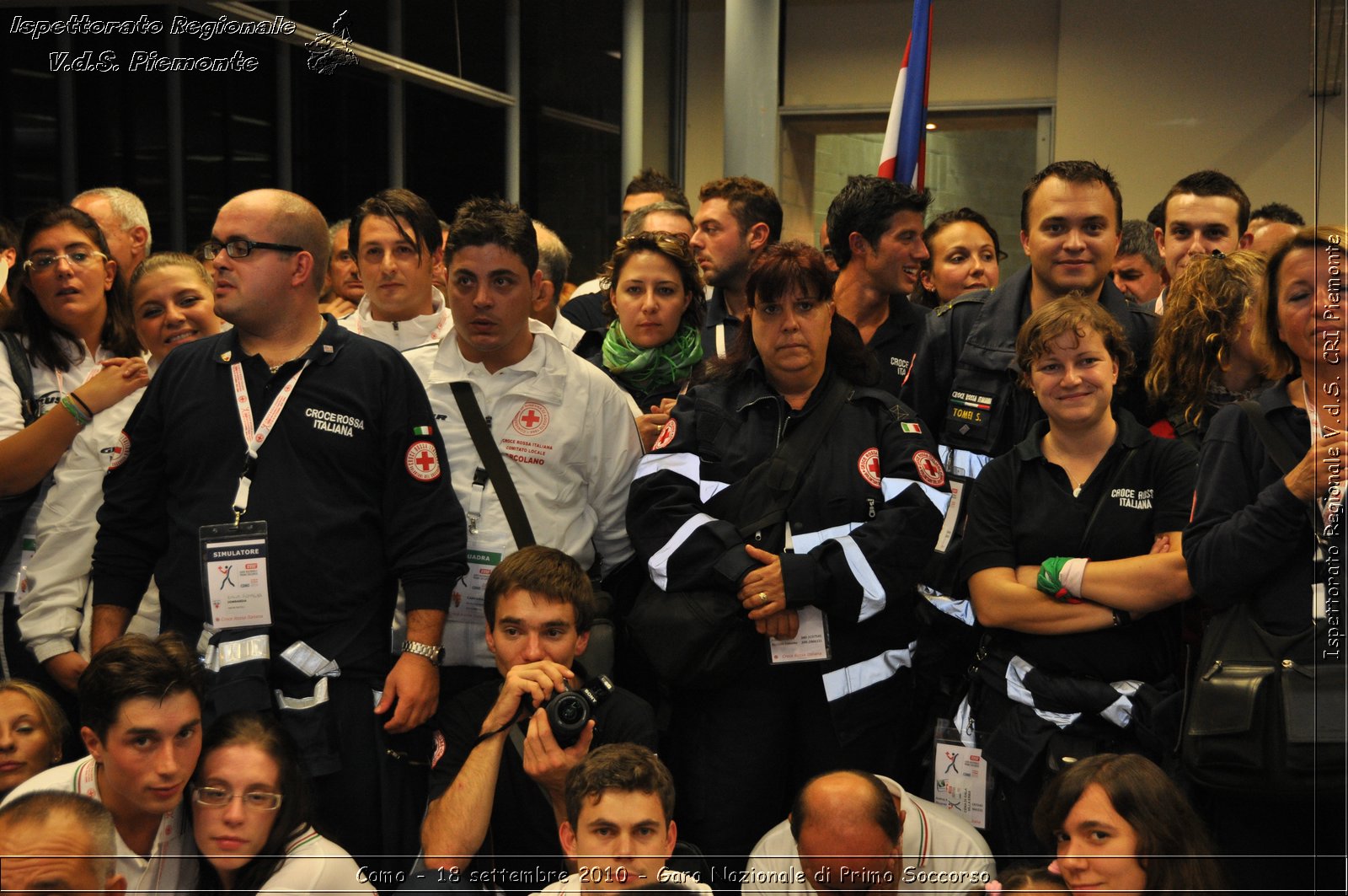 Como - 18 settembre 2010 - Gara Nazionale di Primo Soccorso -  Croce Rossa Italiana - Ispettorato Regionale Volontari del Soccorso Piemonte