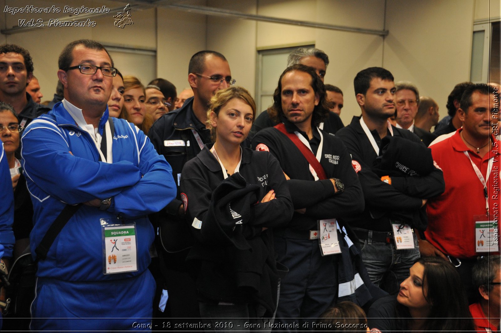 Como - 18 settembre 2010 - Gara Nazionale di Primo Soccorso -  Croce Rossa Italiana - Ispettorato Regionale Volontari del Soccorso Piemonte