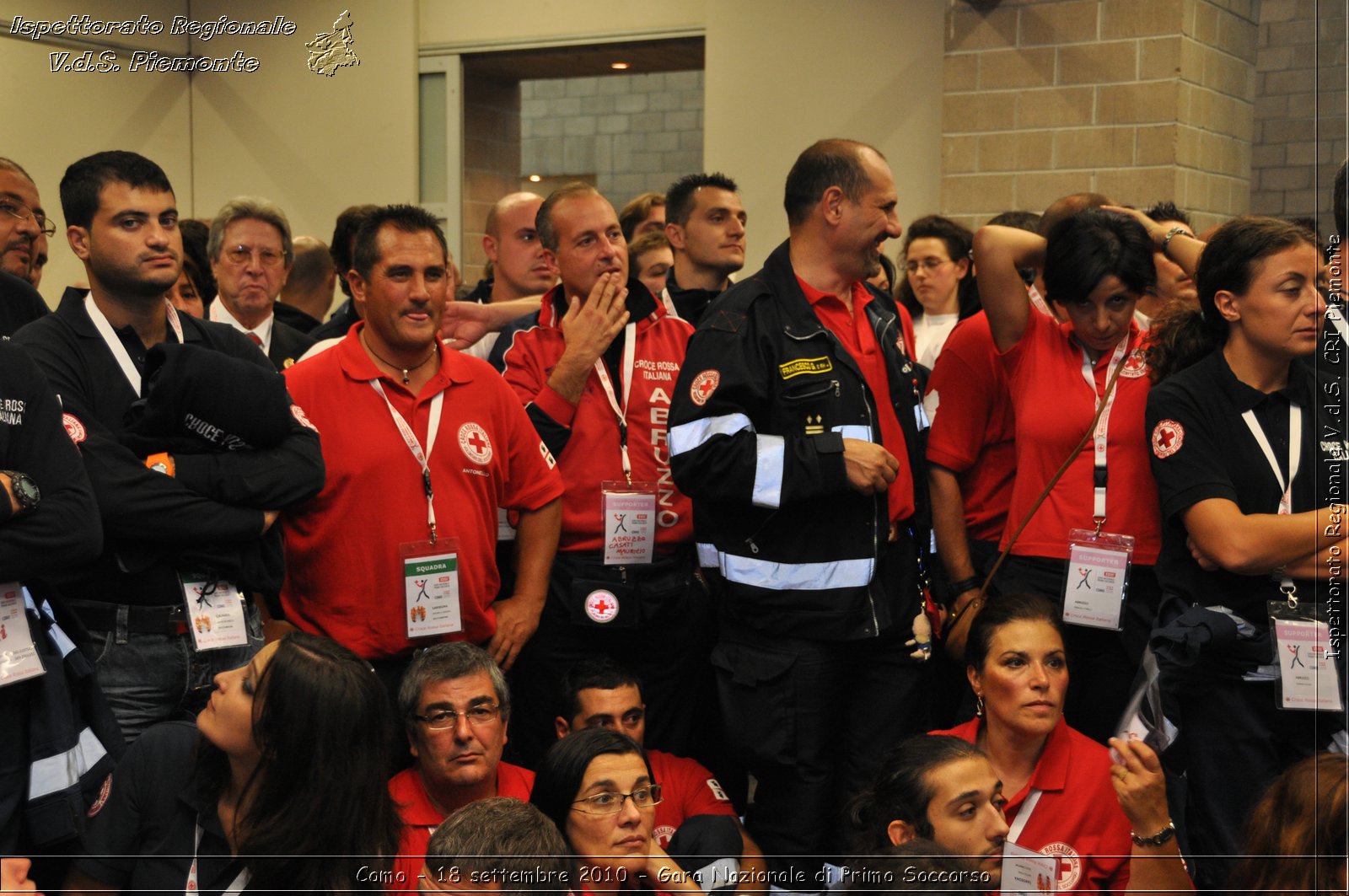 Como - 18 settembre 2010 - Gara Nazionale di Primo Soccorso -  Croce Rossa Italiana - Ispettorato Regionale Volontari del Soccorso Piemonte