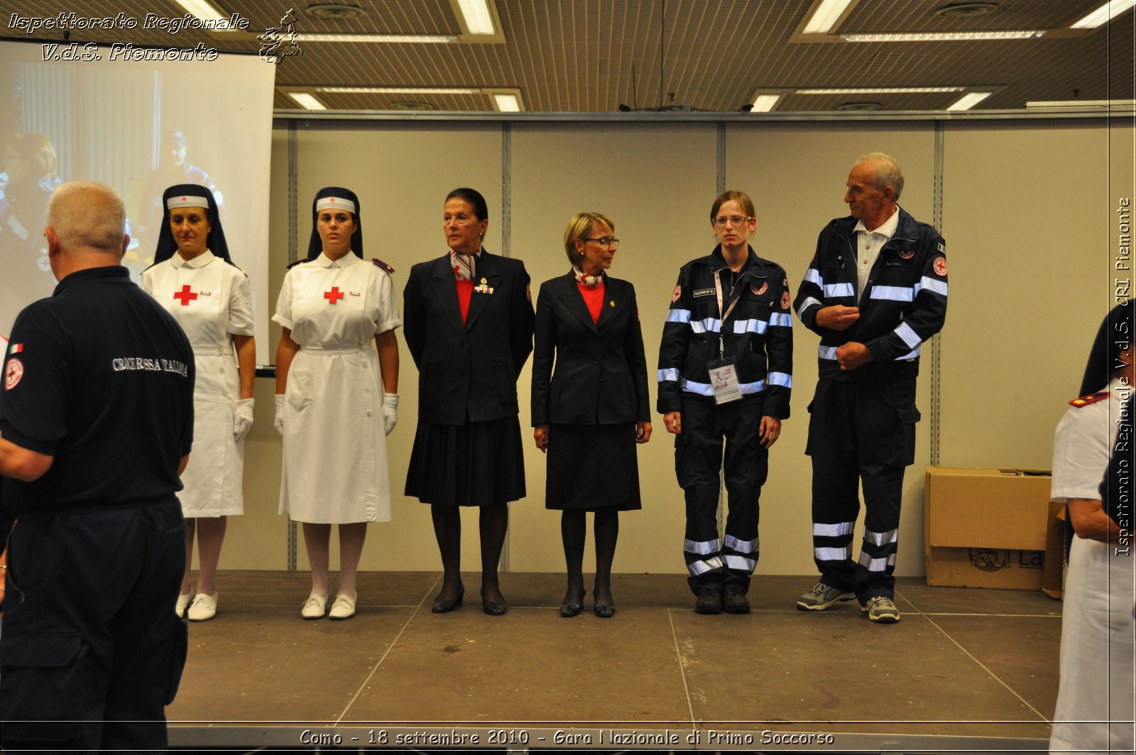 Como - 18 settembre 2010 - Gara Nazionale di Primo Soccorso -  Croce Rossa Italiana - Ispettorato Regionale Volontari del Soccorso Piemonte