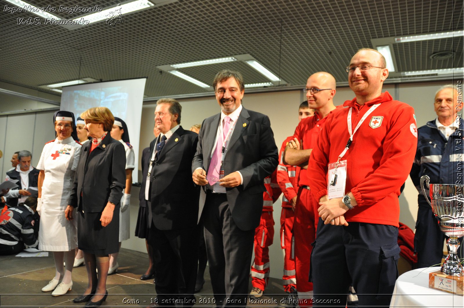 Como - 18 settembre 2010 - Gara Nazionale di Primo Soccorso -  Croce Rossa Italiana - Ispettorato Regionale Volontari del Soccorso Piemonte