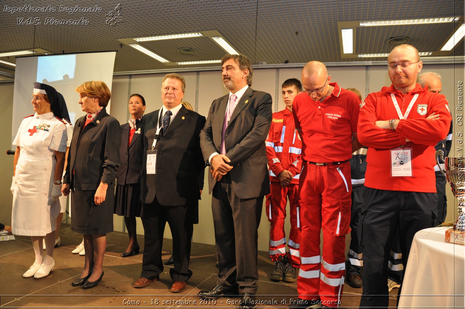 Como - 18 settembre 2010 - Gara Nazionale di Primo Soccorso -  Croce Rossa Italiana - Ispettorato Regionale Volontari del Soccorso Piemonte