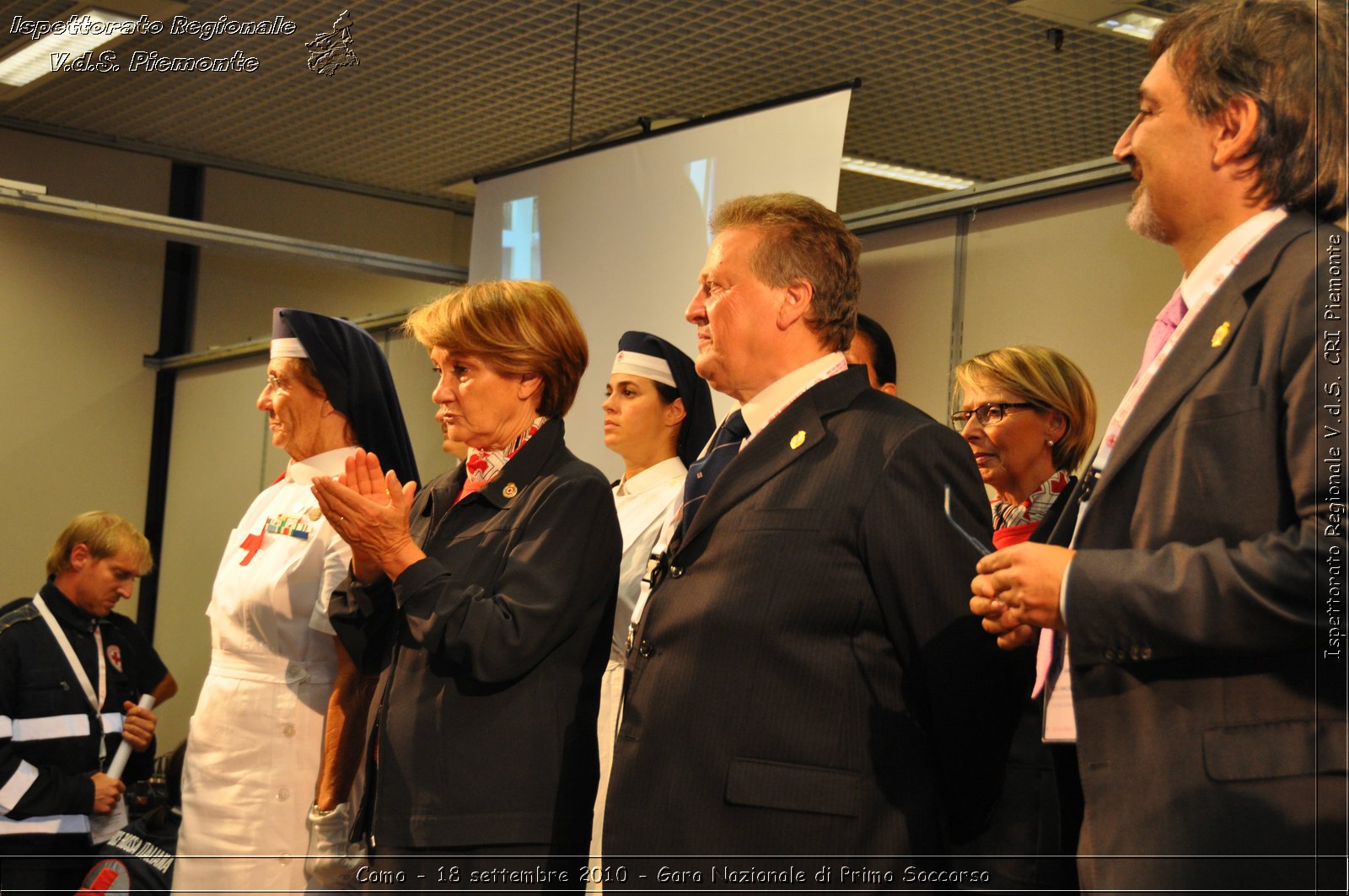 Como - 18 settembre 2010 - Gara Nazionale di Primo Soccorso -  Croce Rossa Italiana - Ispettorato Regionale Volontari del Soccorso Piemonte