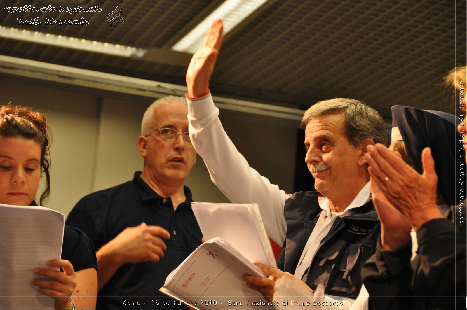 Como - 18 settembre 2010 - Gara Nazionale di Primo Soccorso -  Croce Rossa Italiana - Ispettorato Regionale Volontari del Soccorso Piemonte