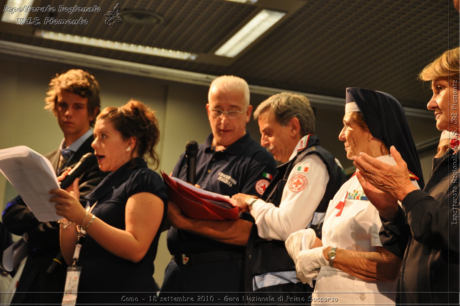 Como - 18 settembre 2010 - Gara Nazionale di Primo Soccorso -  Croce Rossa Italiana - Ispettorato Regionale Volontari del Soccorso Piemonte