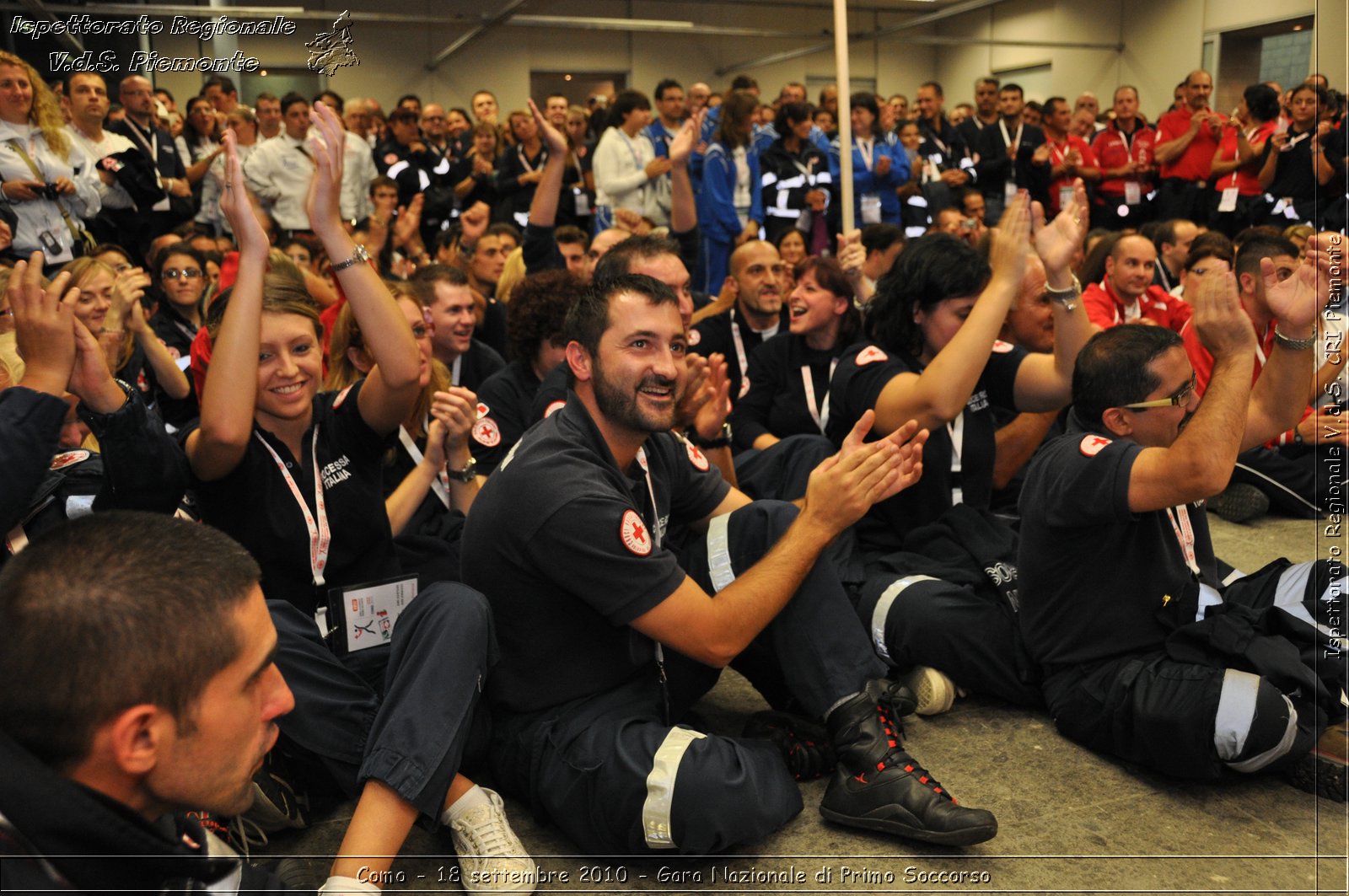 Como - 18 settembre 2010 - Gara Nazionale di Primo Soccorso -  Croce Rossa Italiana - Ispettorato Regionale Volontari del Soccorso Piemonte