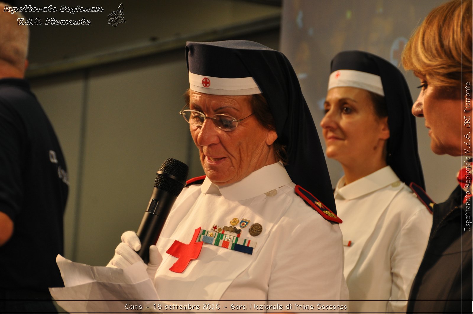 Como - 18 settembre 2010 - Gara Nazionale di Primo Soccorso -  Croce Rossa Italiana - Ispettorato Regionale Volontari del Soccorso Piemonte